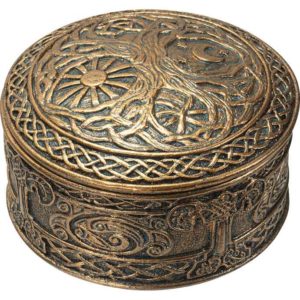 Celtic Tree of Life Trinket Box