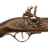 Wooden 17th Century Flintlock Pistol