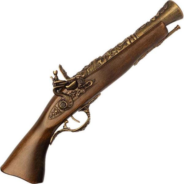 Decorative 17th Century Flintlock Pistol