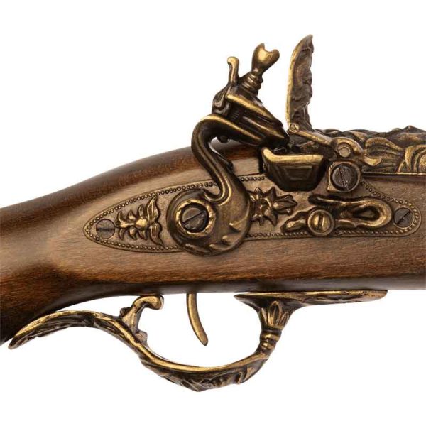 Decorative 17th Century Flintlock Pistol