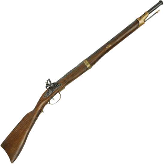 18th Century English Flintlock Rifle