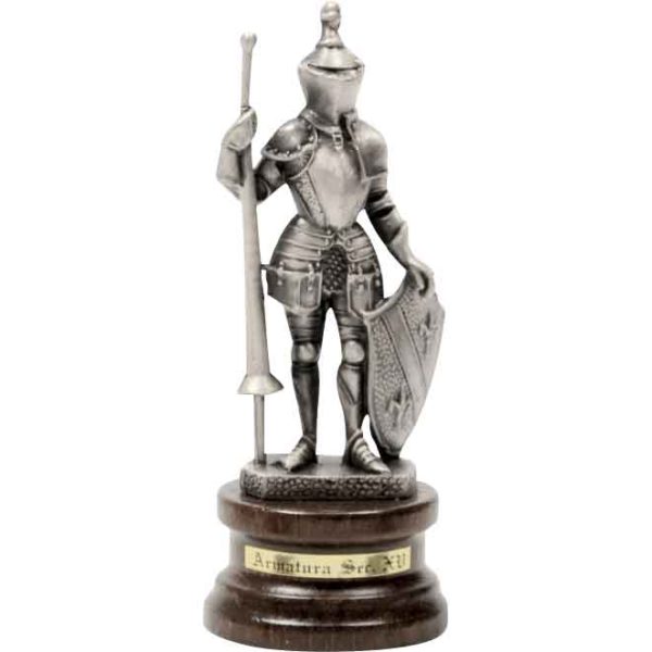 Mini Silver Knight with Lance