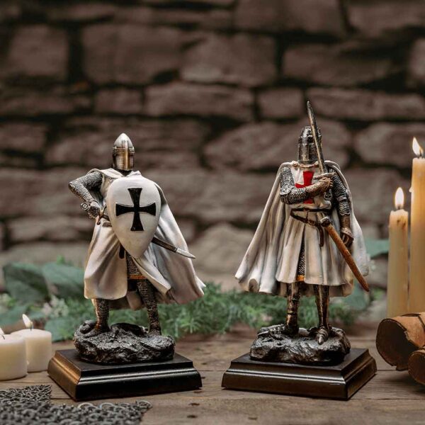 Crusader Knight Statues
