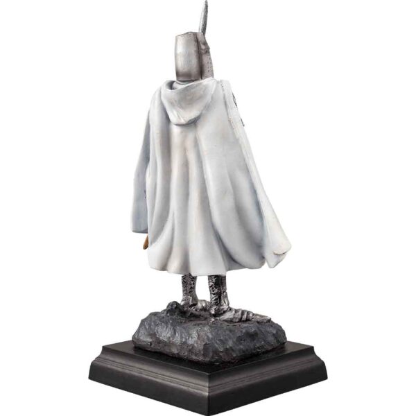Templar Knight with Sword Statue