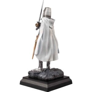 Templar Knight with Sword Statue