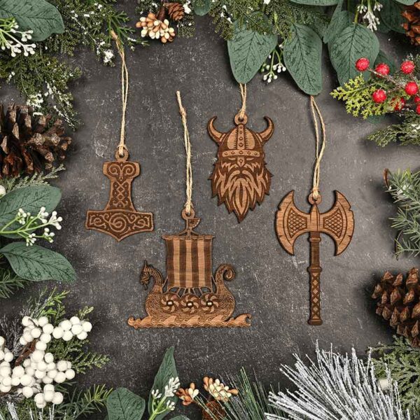 Viking Ornament Set