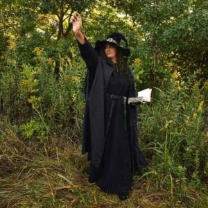 Womens Medieval Witch Outfit