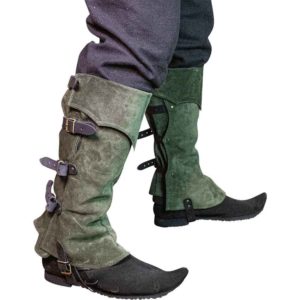 Ranger Leather Gaiters - Green