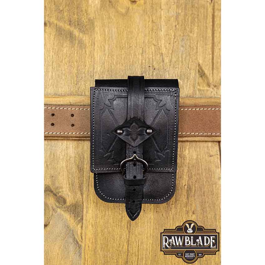 Small Carcassone Pouch - Black