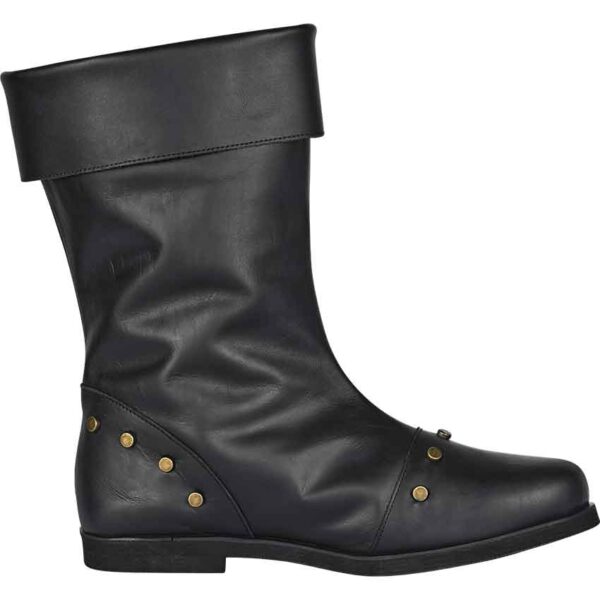 George Leather Boots - Black