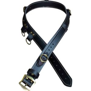 Jenan Leather Belt - Black