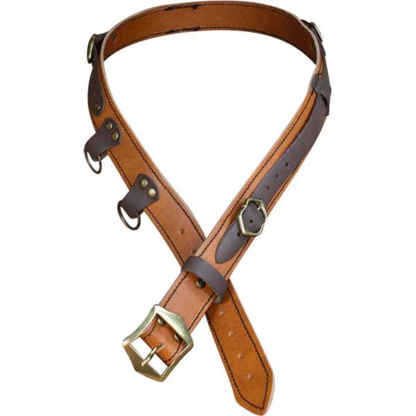 Jenan Leather Belt - Brown