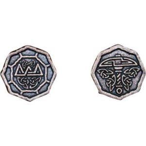 Set of 10 Ancient Dwarf Coins - Copper