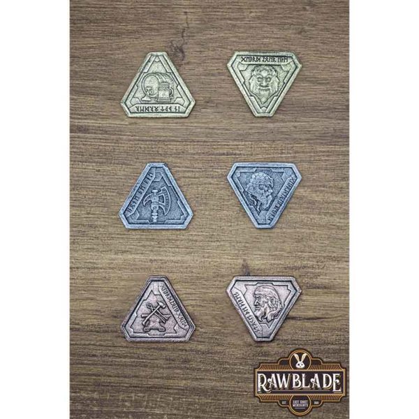 Set of 10 Forge Lord Coins - Copper