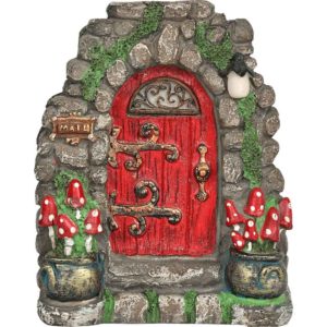 Red Mushroom Meadow Fairy Door