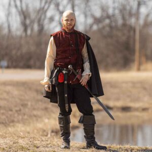 Laertes Suede Leather Vest