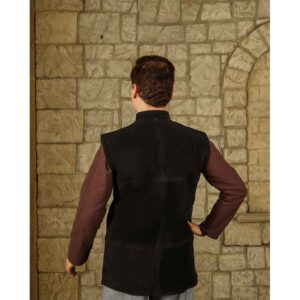 Laertes Suede Leather Vest