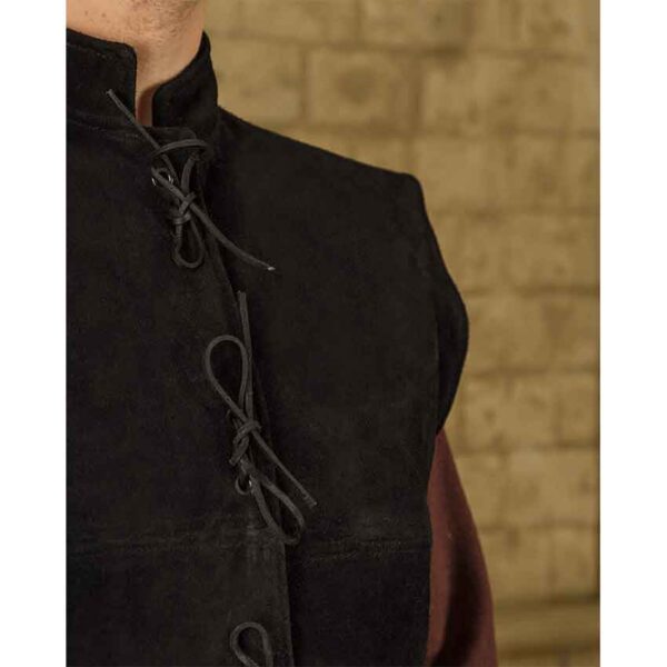 Laertes Suede Leather Vest