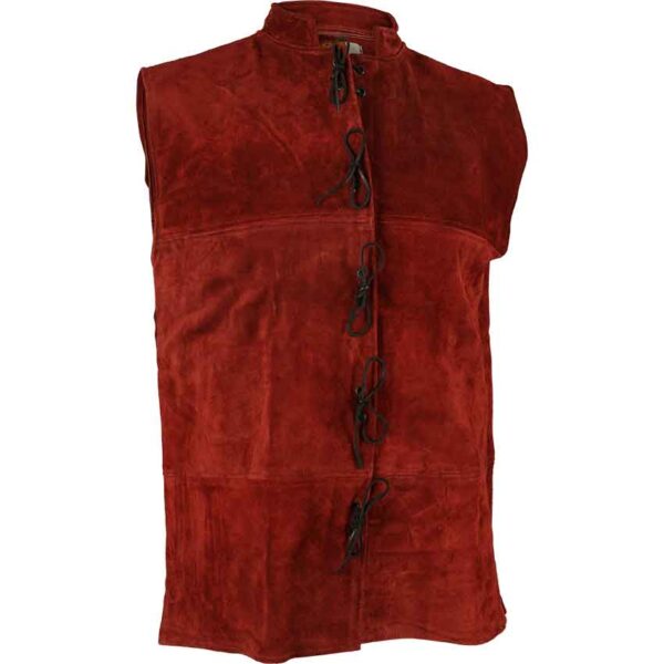 Laertes Suede Leather Vest