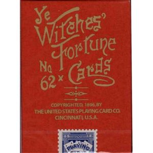 Ye Witches' Fortune Red Playing Cards