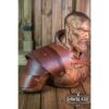 Warrior Leather Pauldron - Brown