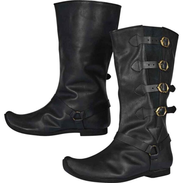 Jarek Cavalry Boots - Black
