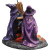 Black Cats and Cauldron Statue