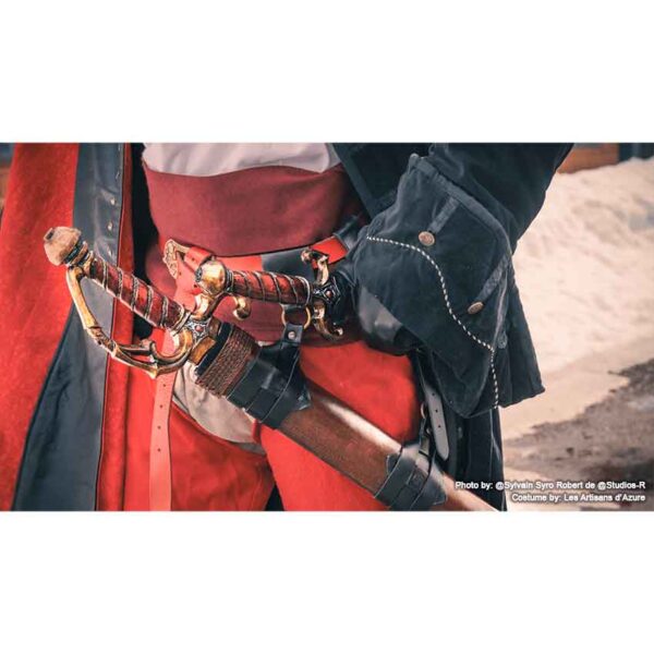 Musketeer's LARP Sword - Notched