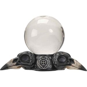 Raven Skulls Crystal Ball