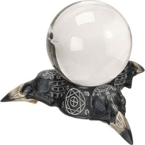 Raven Skulls Crystal Ball