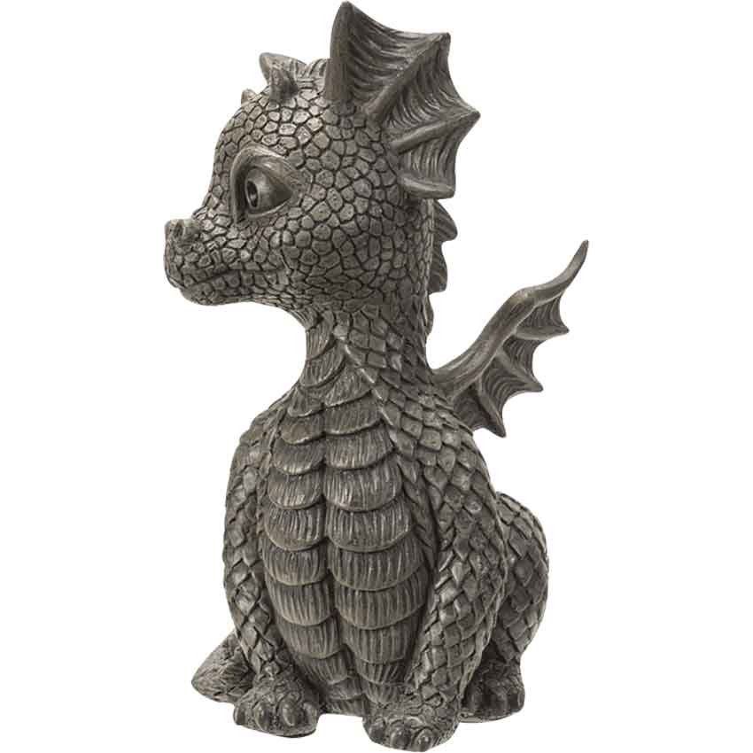 Curious Garden Dragon Statue