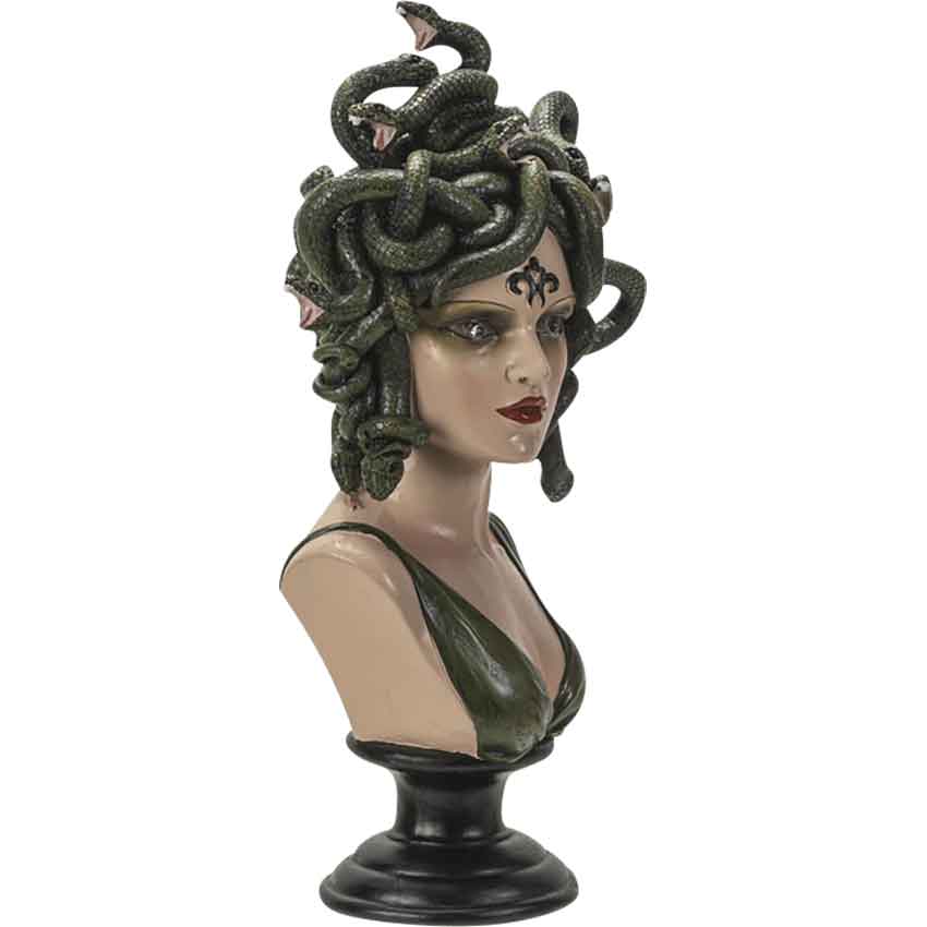 LED Medusa Bust Statue