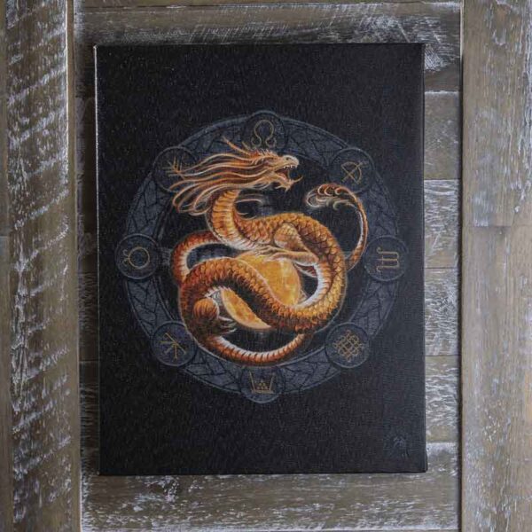 Litha Dragon Canvas Art Print
