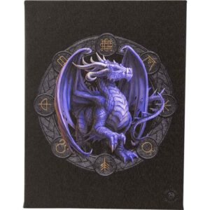 Samhain Dragon Canvas Art Print