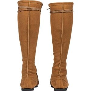 Kids Suede Medieval High Boots