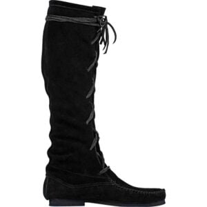 Kids Suede Medieval High Boots