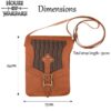 Handcrafted Medieval Leather Shoulder Bag