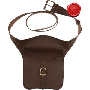 Medieval Leather Hip Pouch