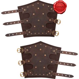 Fantasy Assassin Leather Bracers