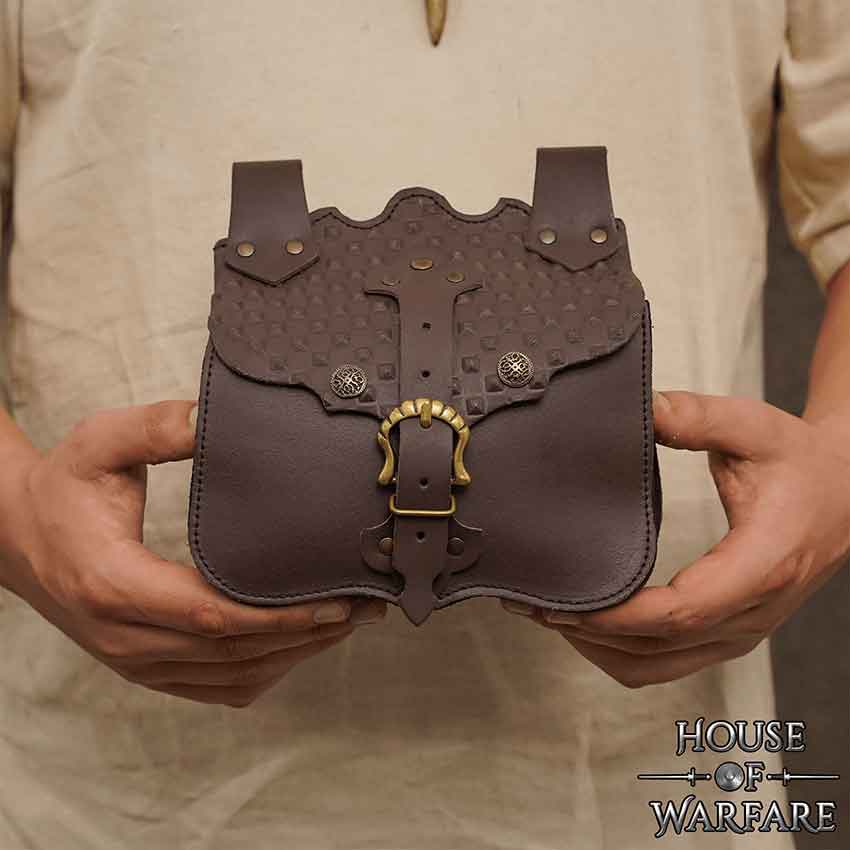 Medieval Nobleman Handcrafted Belt Bag