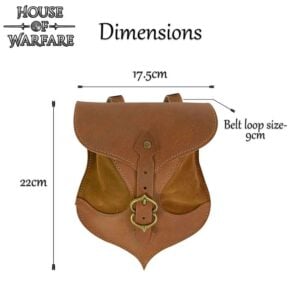 Medieval Fantasy Warrior Belt Bag