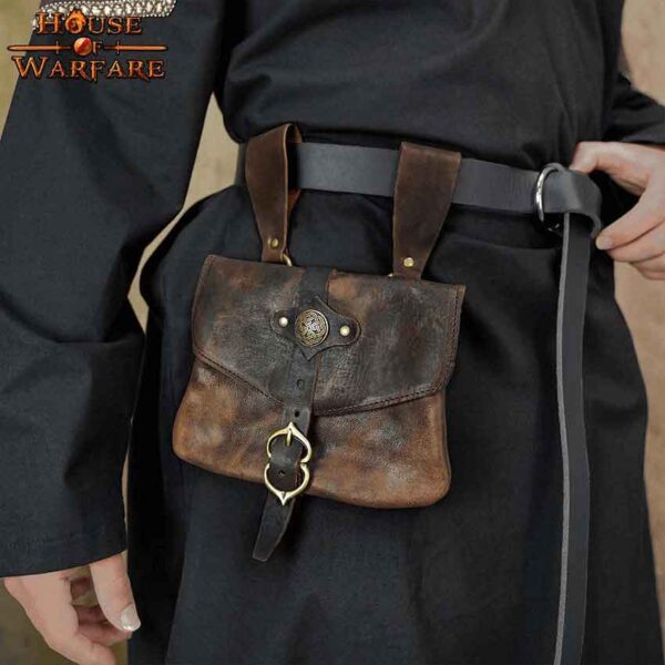 Venturer Leather Belt Bag