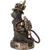 Steampunk Chaotic Neutral Cat Statue