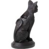 Faust's Familiar Gothic Cat Candlestick