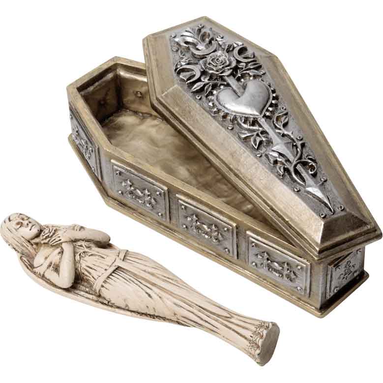 Casket Pins & Tie Tacks- Gothic Cross – Zombolina's Cabinet of Curiosities