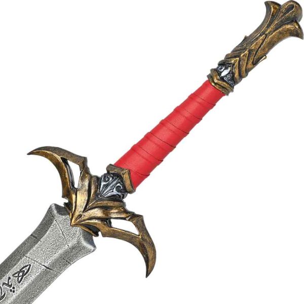 Elven LARP Long Sword - Engraved