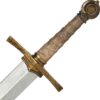 Templar's LARP Sword with Leather Grip - Normal