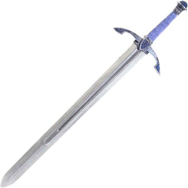 Sapphire Gemstreak LARP Short Sword - Notched