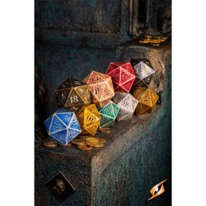 D20 LARP Dice - Brown