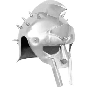 Spiked Gladiator Helmet with Liner